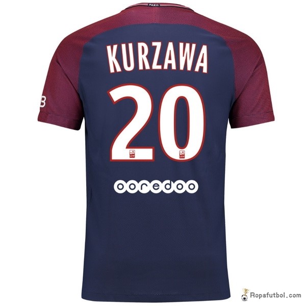 Camiseta Paris Saint Germain Replica Primera Ropa Kurzawa 2017/18